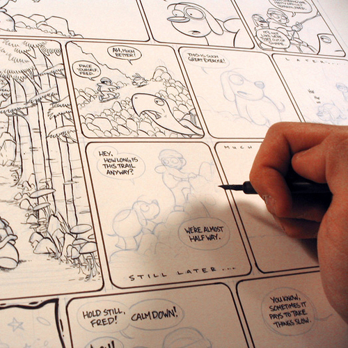 Graphic Narrative Course with Kazu Kibuishi