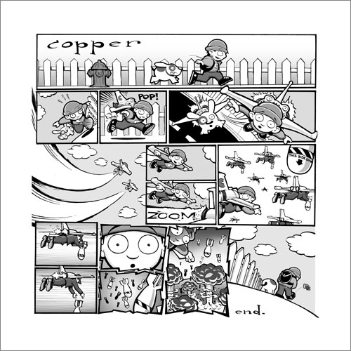 Copper 01: Rocket Pack Fantasy - April 2002 [PRINT], Kazu Kibuishi