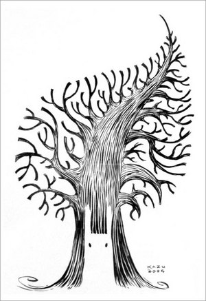 Tree Ghost [PRINT], Kazu Kibuishi