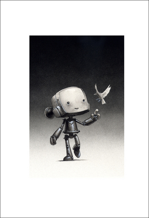 Robot and Sparrow, Jake Parker
