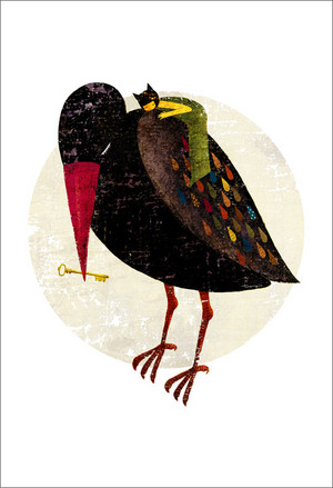 Red Billed Bird, Yoko Tanji Red Billed Bird, Yoko Tanji