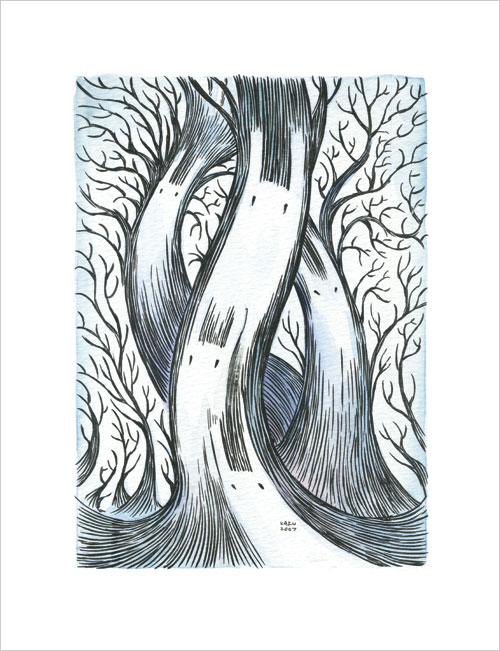 Three Tree Ghost, Kazuhiro Kibuishi