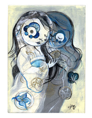Twins in Blue 2, Cristina Natsuko Paulos
