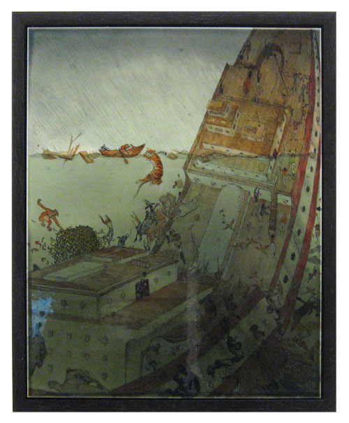 Life of Pi - The Ship Sank, Andrea Offermann Life of Pi - The Ship Sank, Andrea Offermann