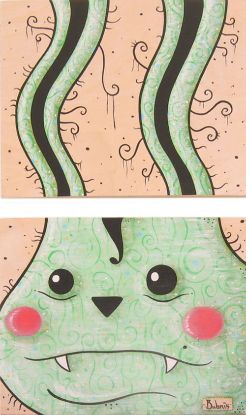 The Chubby Bubnis Bunny (diptych), Ryan Bubnis