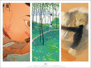 Three Trees Poster, Tadahiro Uesugi Three Trees Poster, Tadahiro Uesugi
