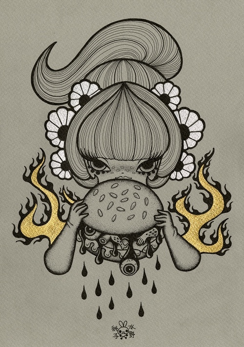 Succubus (Hamburger), Junko Mizuno