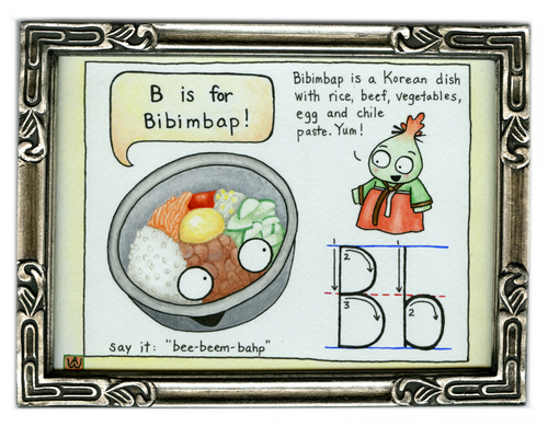 B is for bibimbap, Anna Woltz