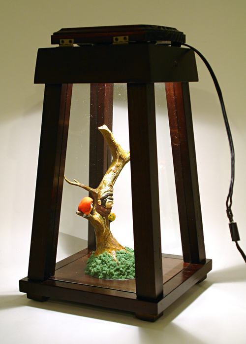 Gilded Tree with Bird Friends, Elizabeth Ito Gilded Tree with Bird Friends, Elizabeth Ito