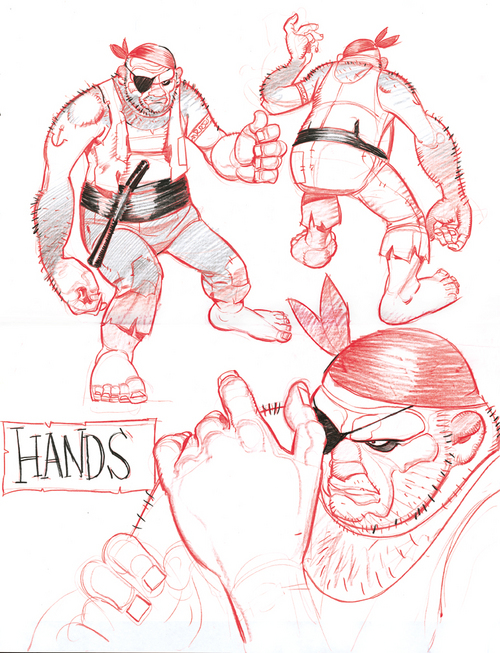 Hands #2, John Watkiss