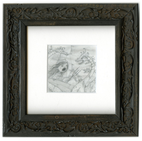 Between Scylla Sketch, Jaime Zollars Between Scylla Sketch, Jaime Zollars