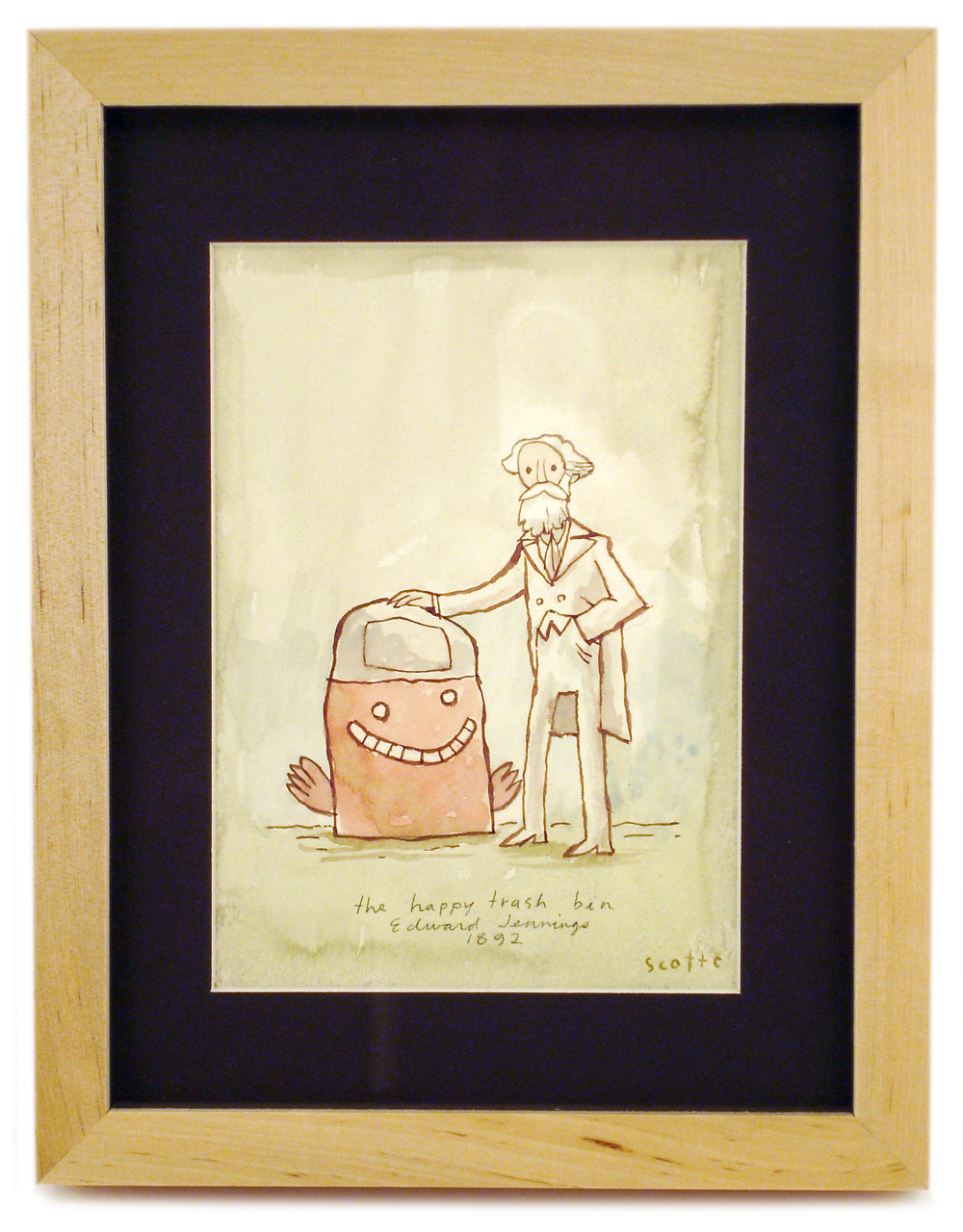 the Happy Trash Bin - Nucleus | Art Gallery and Store