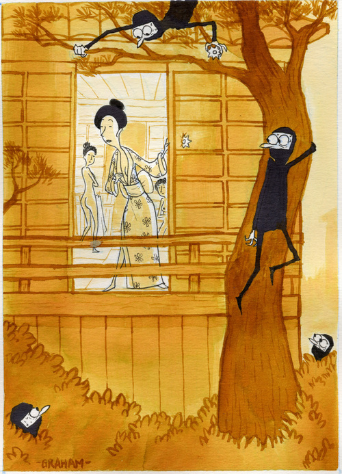 Pervert Ninjas of Kyoto-1407, Graham Annable