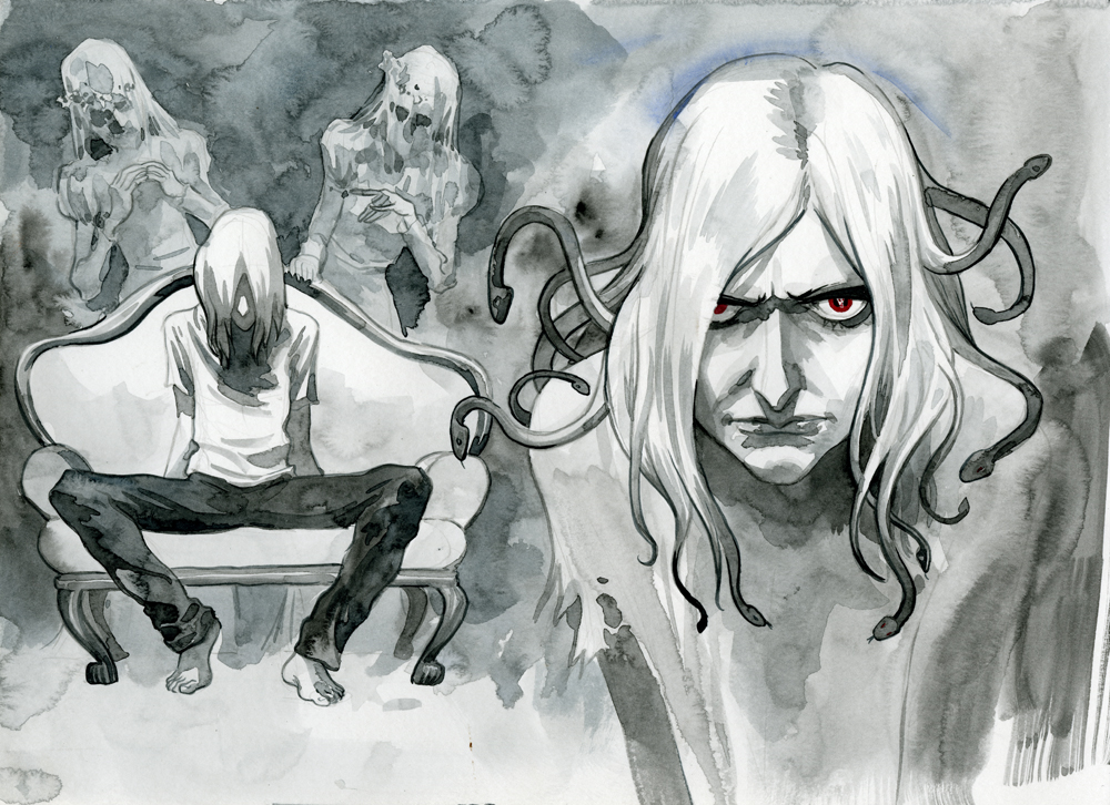Snakes in Her Hair, Jill Thompson Snakes in Her Hair, Jill Thompson
