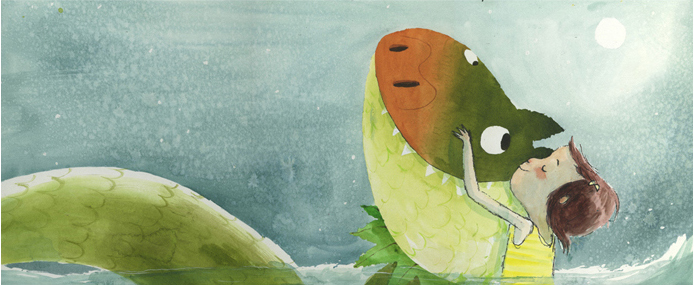 The Sea Serpent and Me (pg 38,39), Catia Chien The Sea Serpent and Me (pg 38,39), Catia Chien