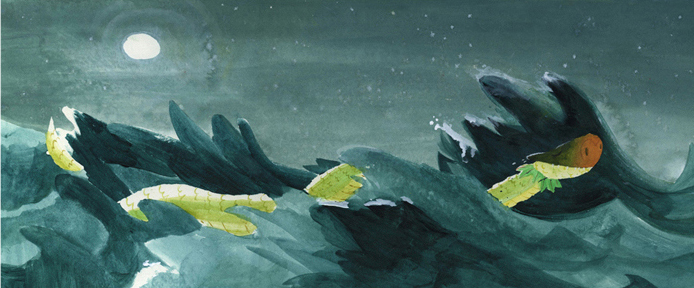 The Sea Serpent and Me (pg 36,37), Catia Chien The Sea Serpent and Me (pg 36,37), Catia Chien