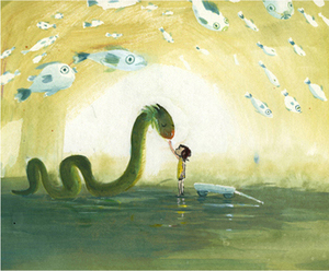 The Sea Serpent and Me (pg 33), Catia Chien
