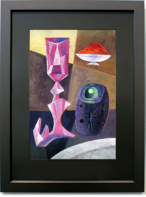 Martian Still Life With Chalice and Memory Stone, Lou Romano