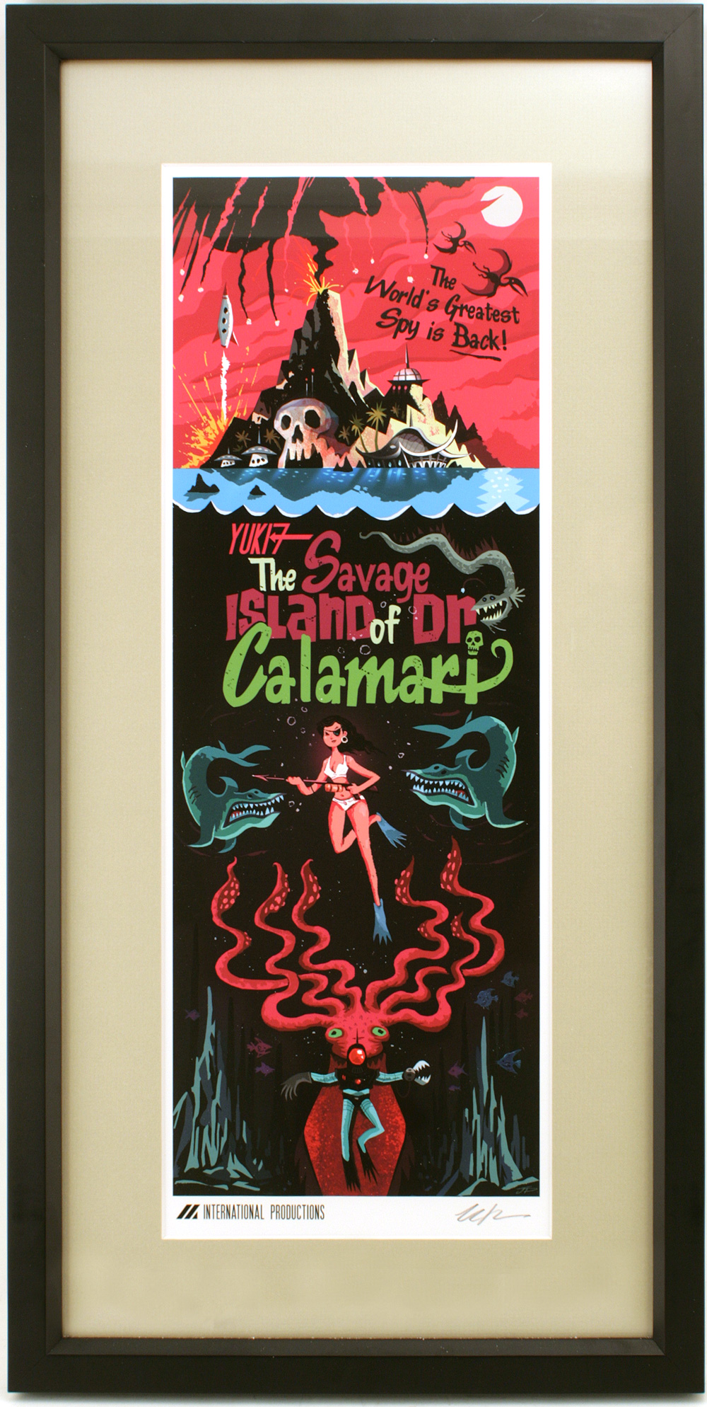 The Savage Island of Dr. Calamari, Justin Parpan