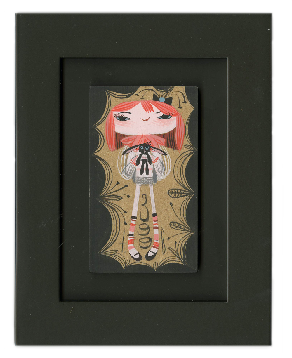 Painting #399 from the Jackson 500 Series, Tigerlily Biskup Painting #399 from the Jackson 500 Series, Tigerlily Biskup