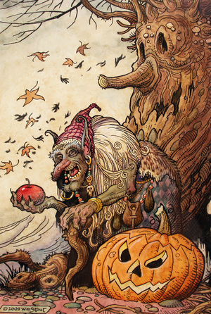 The Witch's Offer , William Stout