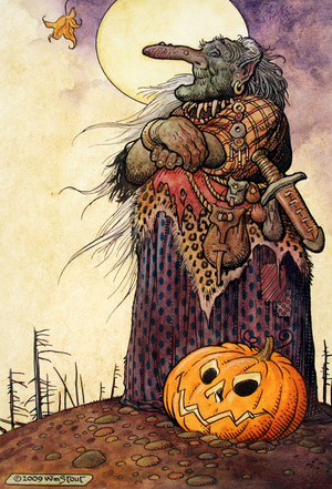 The Witch's Seer, William Stout