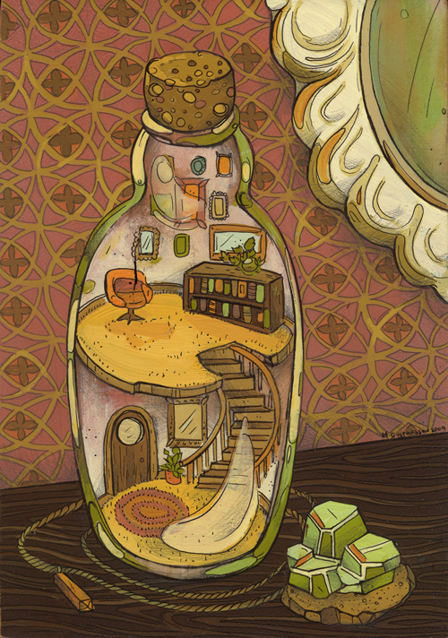 Bottle Hovel, Nicole Gustafsson Bottle Hovel, Nicole Gustafsson