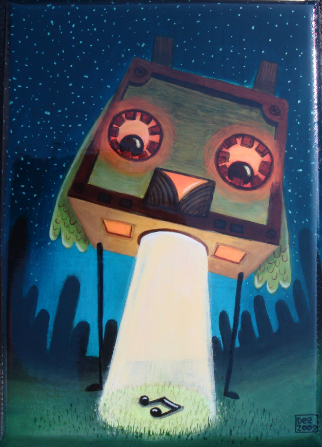 Analog Owl finds a beat, Denise Chavez Analog Owl finds a beat, Denise Chavez