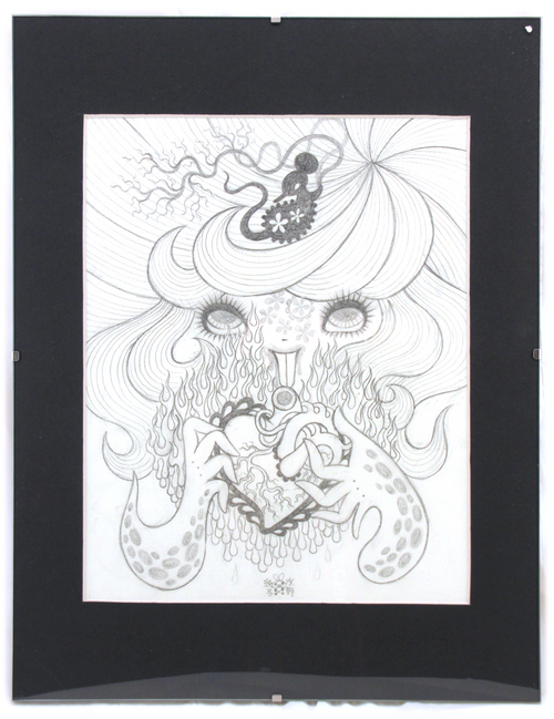 Cinderalla sketch, Junko Mizuno Cinderalla sketch, Junko Mizuno