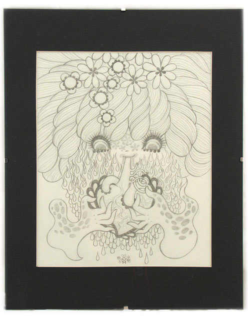 Akko sketch, Junko Mizuno Akko sketch, Junko Mizuno