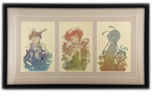 Alice, The Rabbit, and the Caterpillar, Amy Sol Alice, The Rabbit, and the Caterpillar, Amy Sol