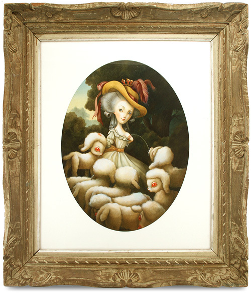 La Bergère de Versailles, Benjamin   Lacombe 