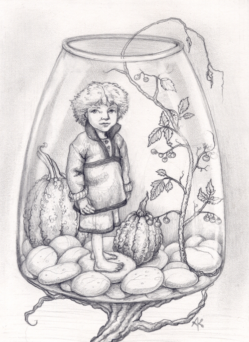 Amy Kollar Artwork Cultivate Drawing Nucleus Art Gallery and Store