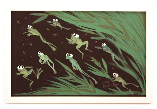 Frogs in Tall Grass, michael Gabriel