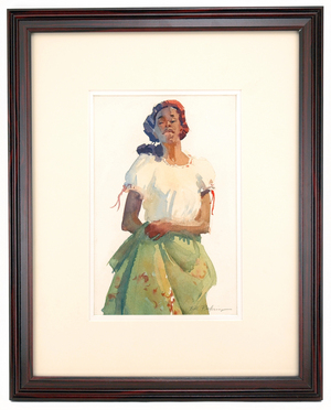 Green Skirt, William Perkins Green Skirt, William Perkins