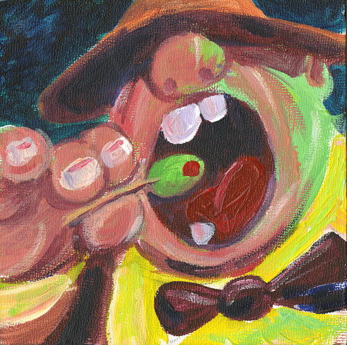 The Olive Eater, Jeff Snow The Olive Eater, Jeff Snow