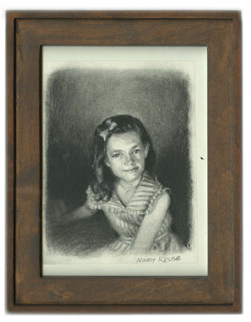 Girl with Bow, Nancy Kruse Girl with Bow, Nancy Kruse