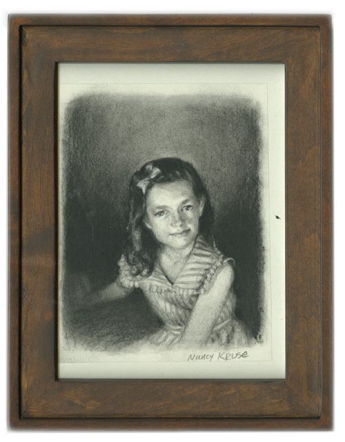 Girl with Bow, Nancy Kruse Girl with Bow, Nancy Kruse