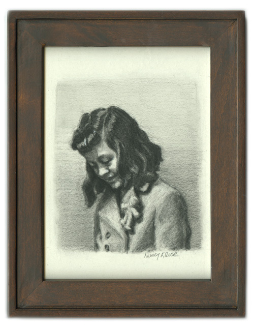 Girl with Pin, Nancy Kruse Girl with Pin, Nancy Kruse