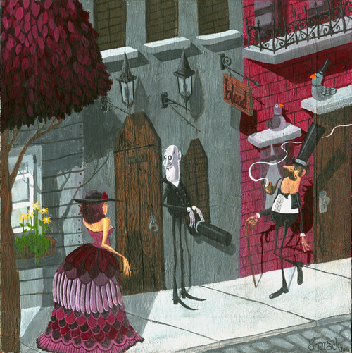 A Stroll Past the Vampyrs' Home, Matthew H. Sharack A Stroll Past the Vampyrs' Home, Matthew H. Sharack