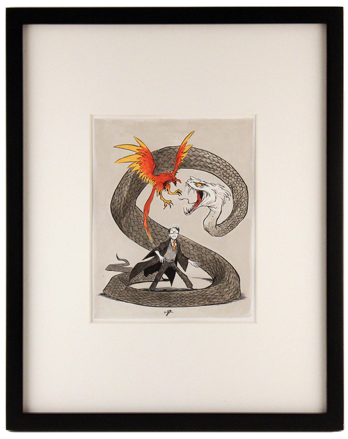 Fawkes Takes on the Basilisk, Jake Parker Fawkes Takes on the Basilisk, Jake Parker
