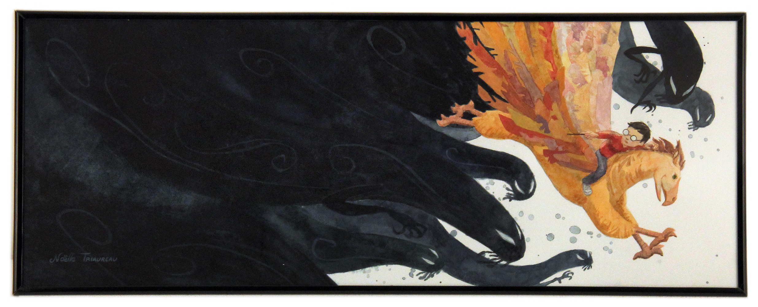 The Hippogriff Flight, Noelle Triaureau The Hippogriff Flight, Noelle Triaureau