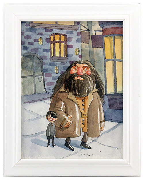 Harry and Hagrid, Albert Sorrentino Harry and Hagrid, Albert Sorrentino