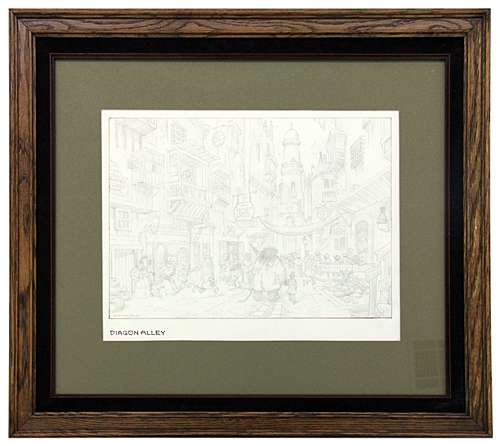 Diagon Alley, William Stout Diagon Alley, William Stout