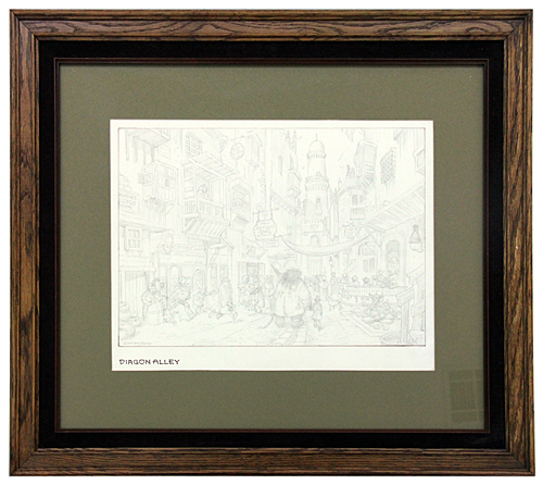 Diagon Alley, William Stout Diagon Alley, William Stout