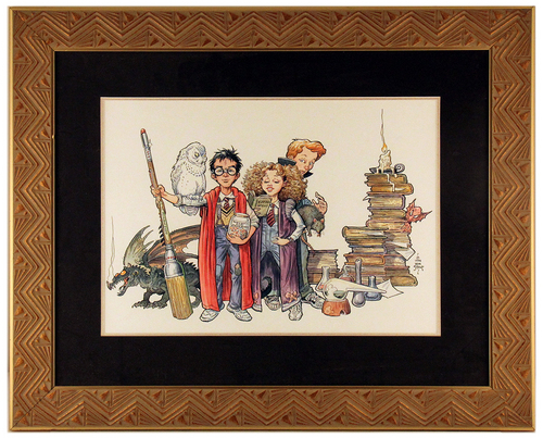 Harry Potter and Friends, William Stout Harry Potter and Friends, William Stout
