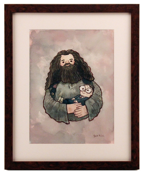 Hagrid Holding Harry, scott c Hagrid Holding Harry, scott c