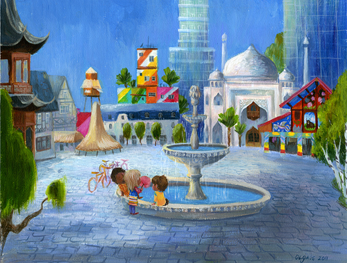 Town Square, Olga Stern Town Square, Olga Stern