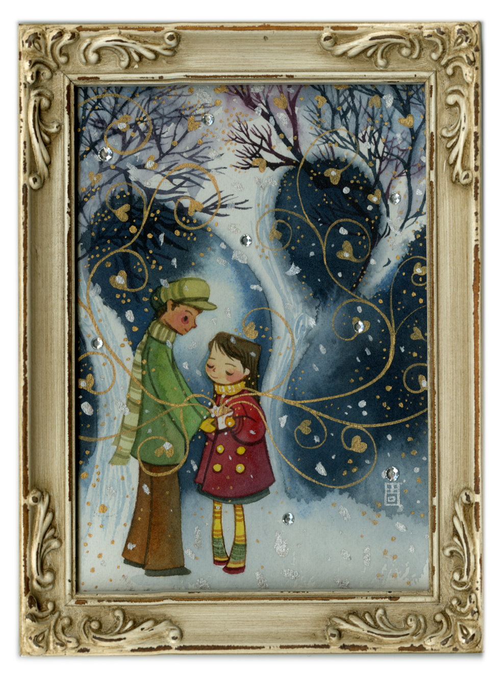 What if a gift could warm a cold winter evening?, Alina Chau What if a gift could warm a cold winter evening?, Alina Chau