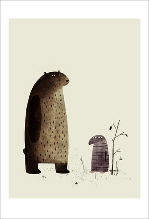 I Want My Hat Back - page 13 (Mole) , Jon Klassen I Want My Hat Back - page 13 (Mole) , Jon Klassen